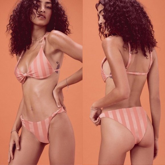 For Love And Lemons Other - For Love and Lemons RARE NWOT Tahiti Bikini Bra Top and Bottom SET